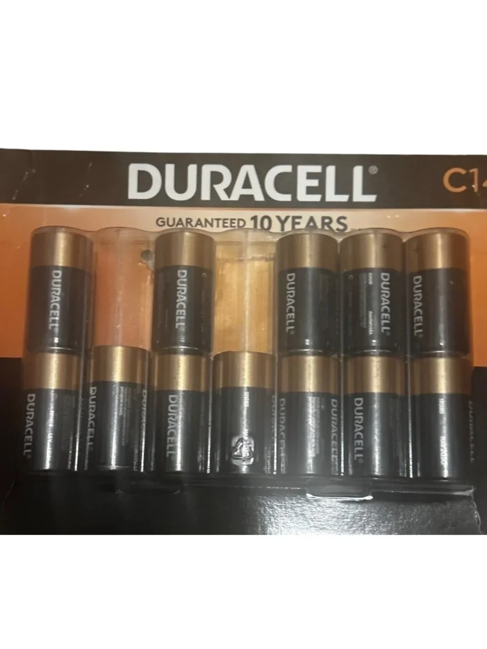 Duracell C Alkaline Batteries 12-Count Pack With 10-Year Shelf Life